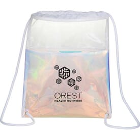 Iridescent Drawstring Bag