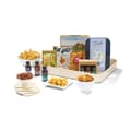 Snack tray displayed