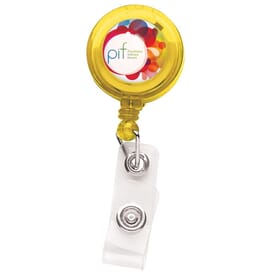 Translucent Better Round Badge Reel