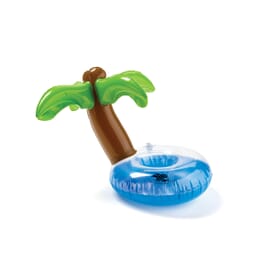 Inflatable 7" Palm Tree Lagoon Beverage Coaster