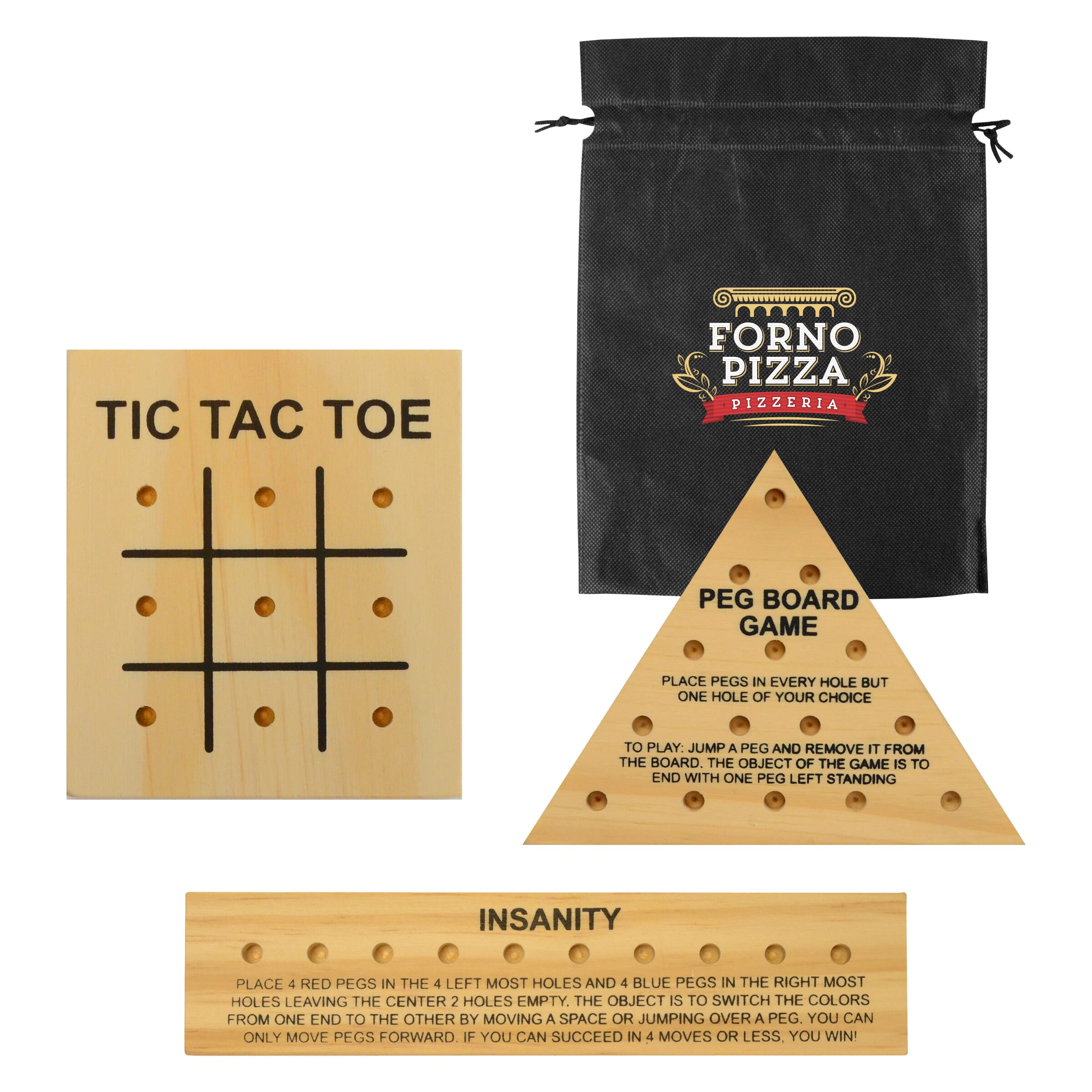 Fun on the Go Games -Wood Teasers - Promotional Giveaway | Crestline