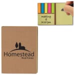 Sticky Note & Flag Set with Recycled Paper Cover