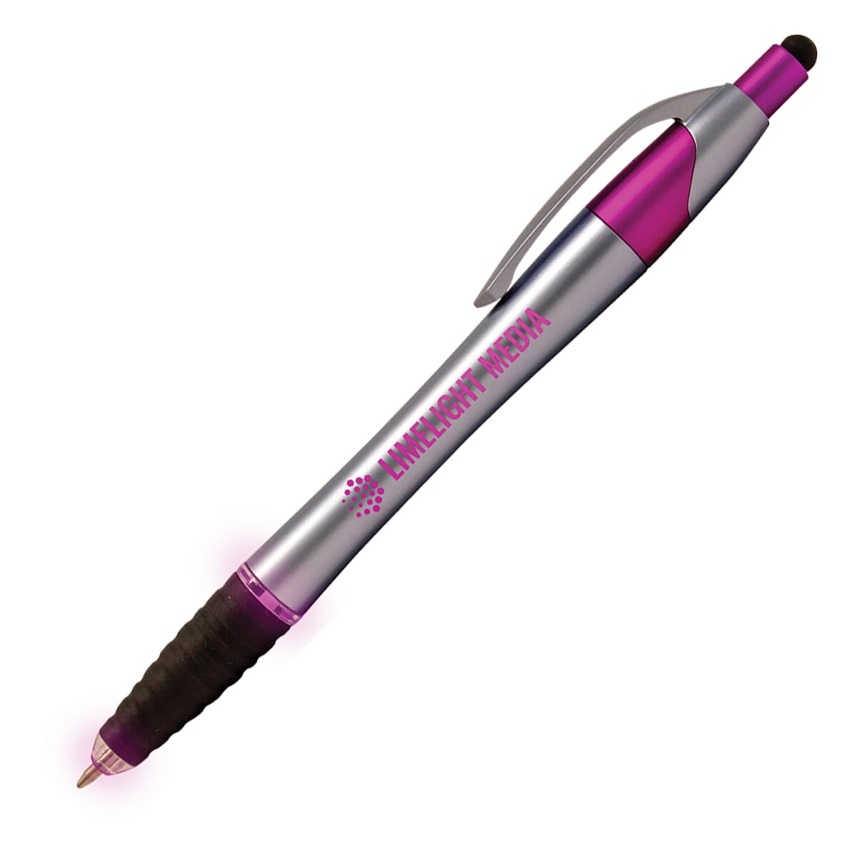Light up stylus pen