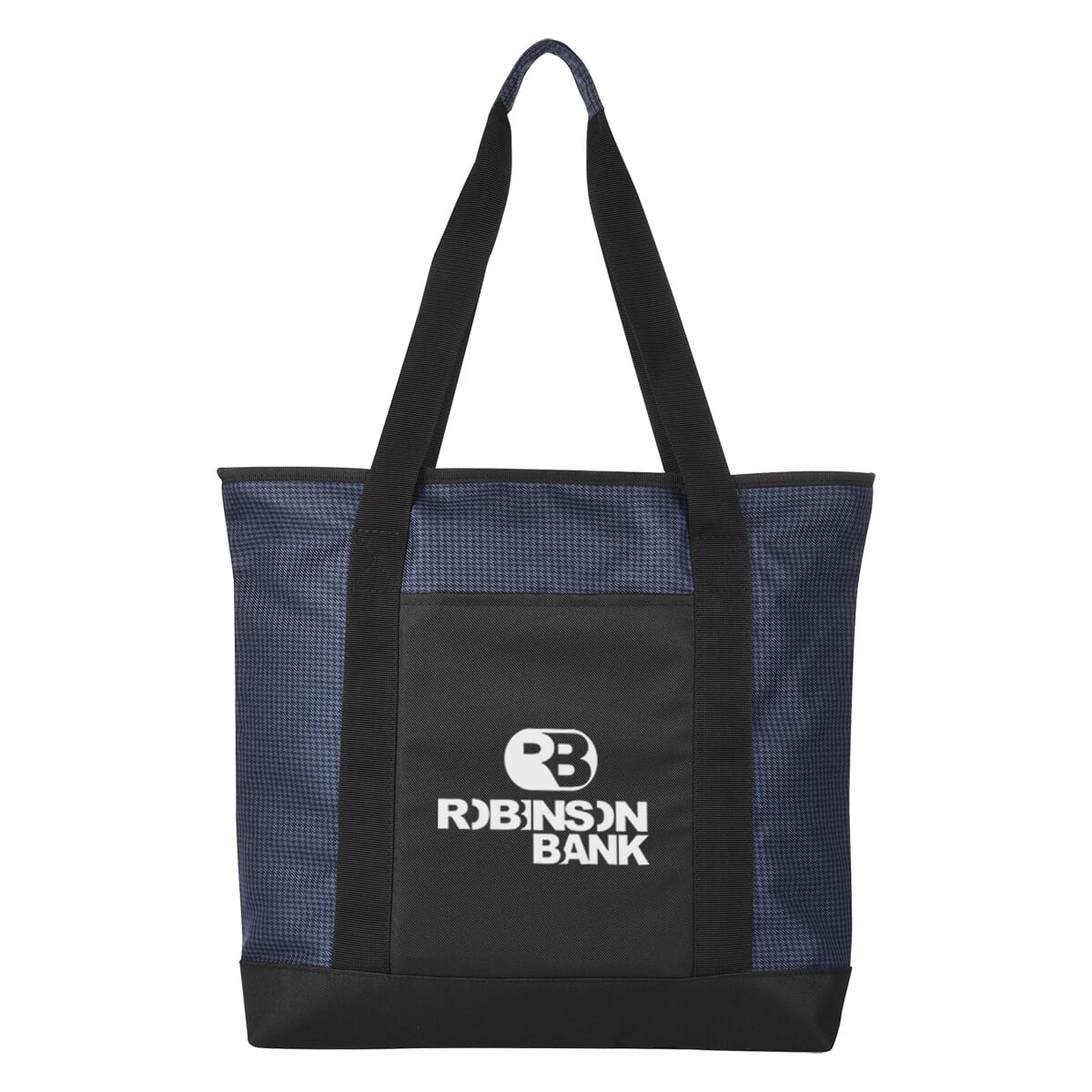 Hunter Houndstooth Tote Bag