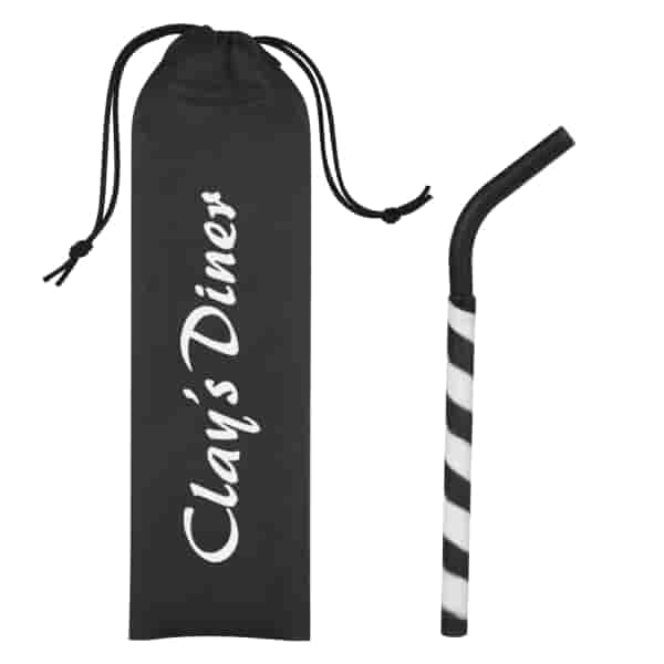 GreenPaxx® Tie-Dye Cool Straw™ With Pouch