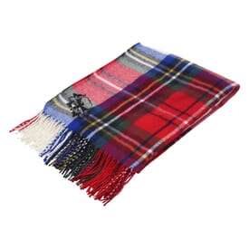 Manchester Fringed Throw Blanket