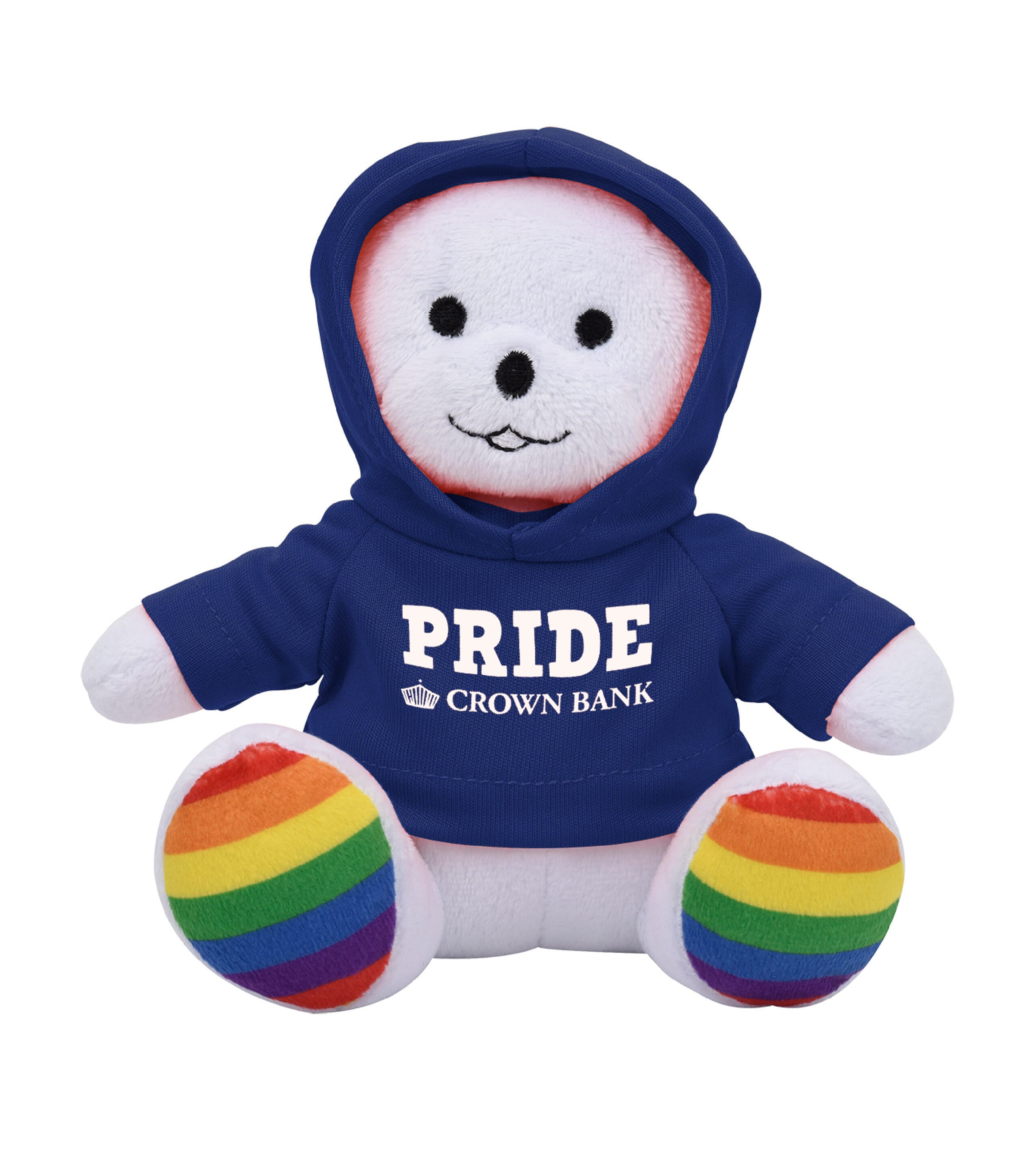 6" Rainbow Bear