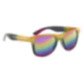 Metallic Rainbow Malibu Sunglasses