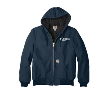 Carhartt® Quilted-Flannel-Lined Duck Active Jacket