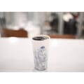 Tumbler in use
