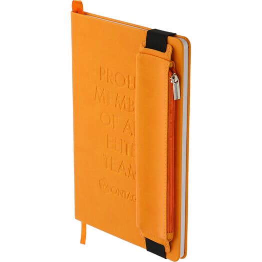 FUNCTION Hard Bound Notebook With Pen Pouch