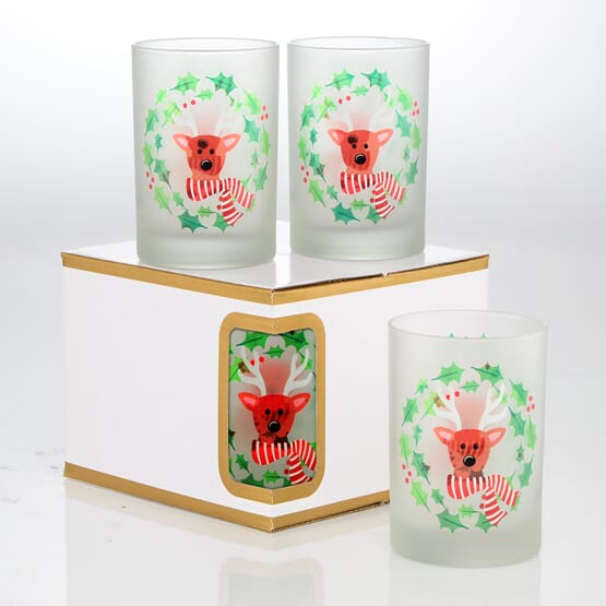 Frosted Set of 4 Gift Set