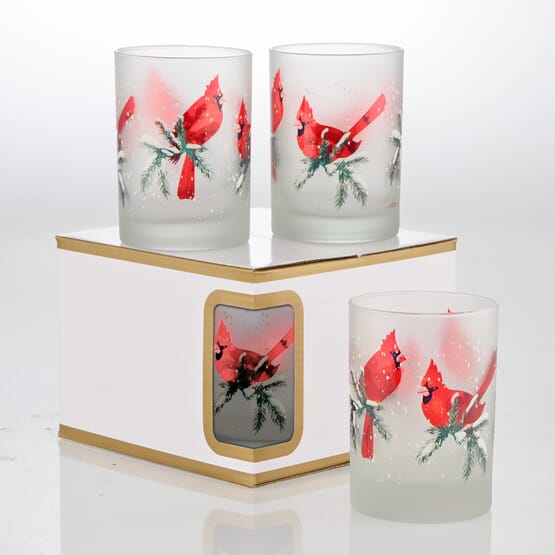 Frosted Set of 4 Gift Set