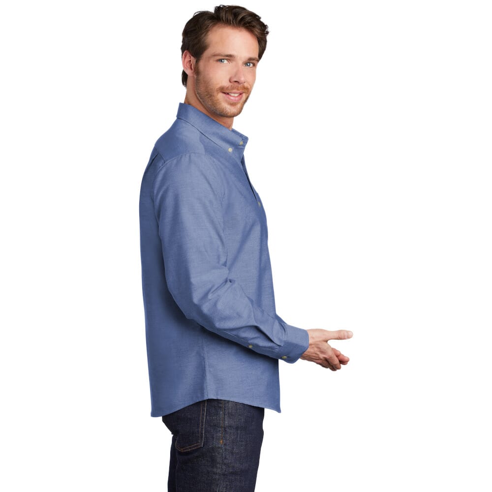 dress shirt side view Summer Shirt White Linen KAL RIEMAN