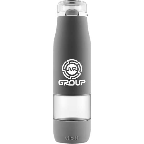 24 oz Ello® Aura Glass Water Bottle w/ Gift Box
