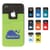 Smartphone wallet color options