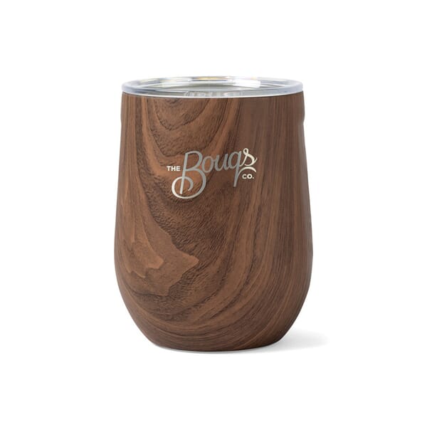 Custom 12 oz CORKCICLE® Stemless Wine Cups with Logo