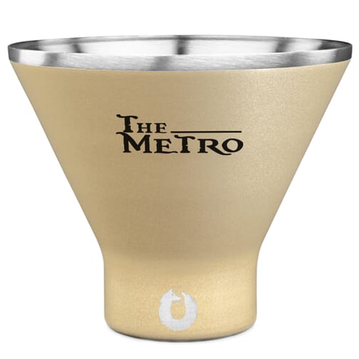 8 oz Snowfox Martini Tumbler