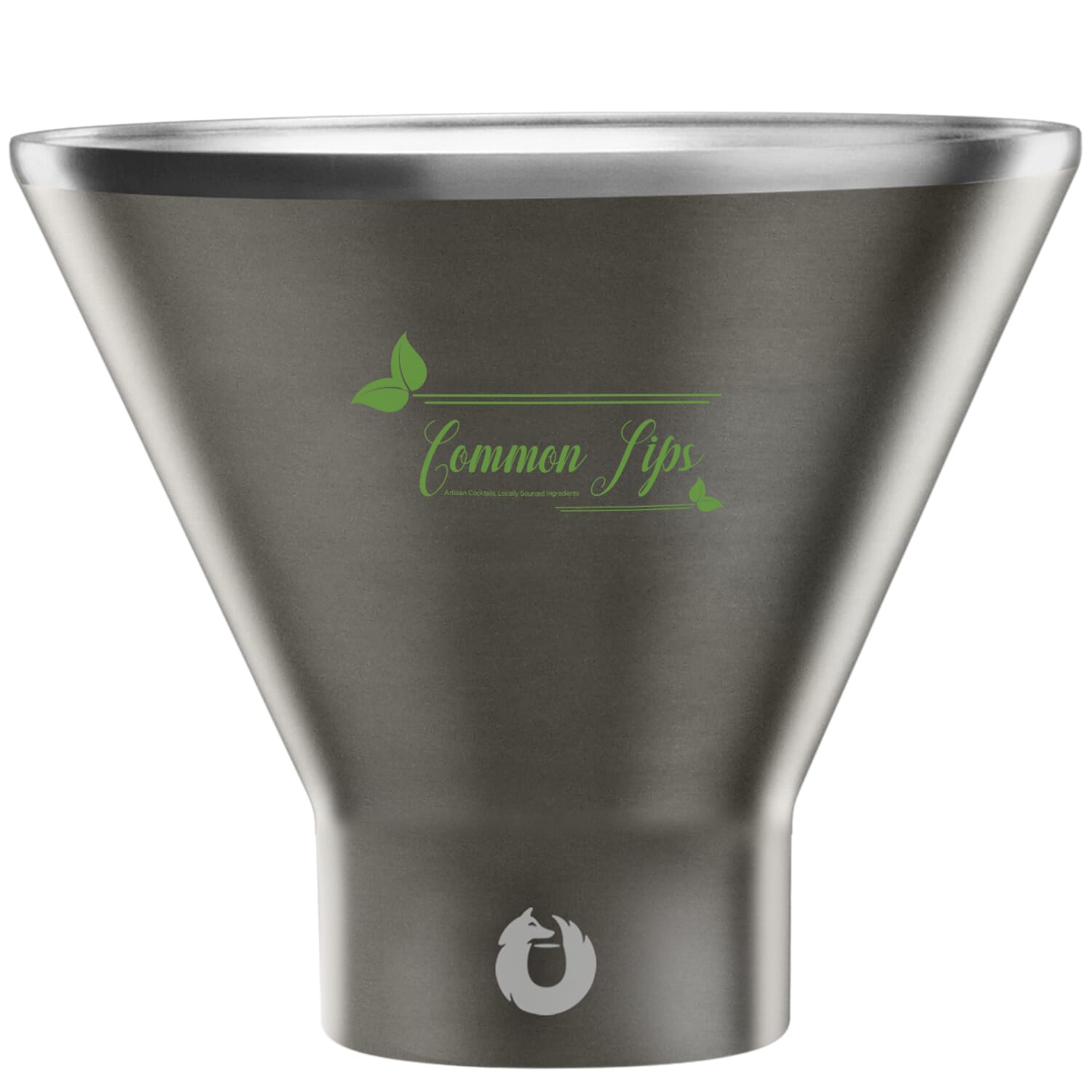 8 oz Snowfox Martini Tumbler 