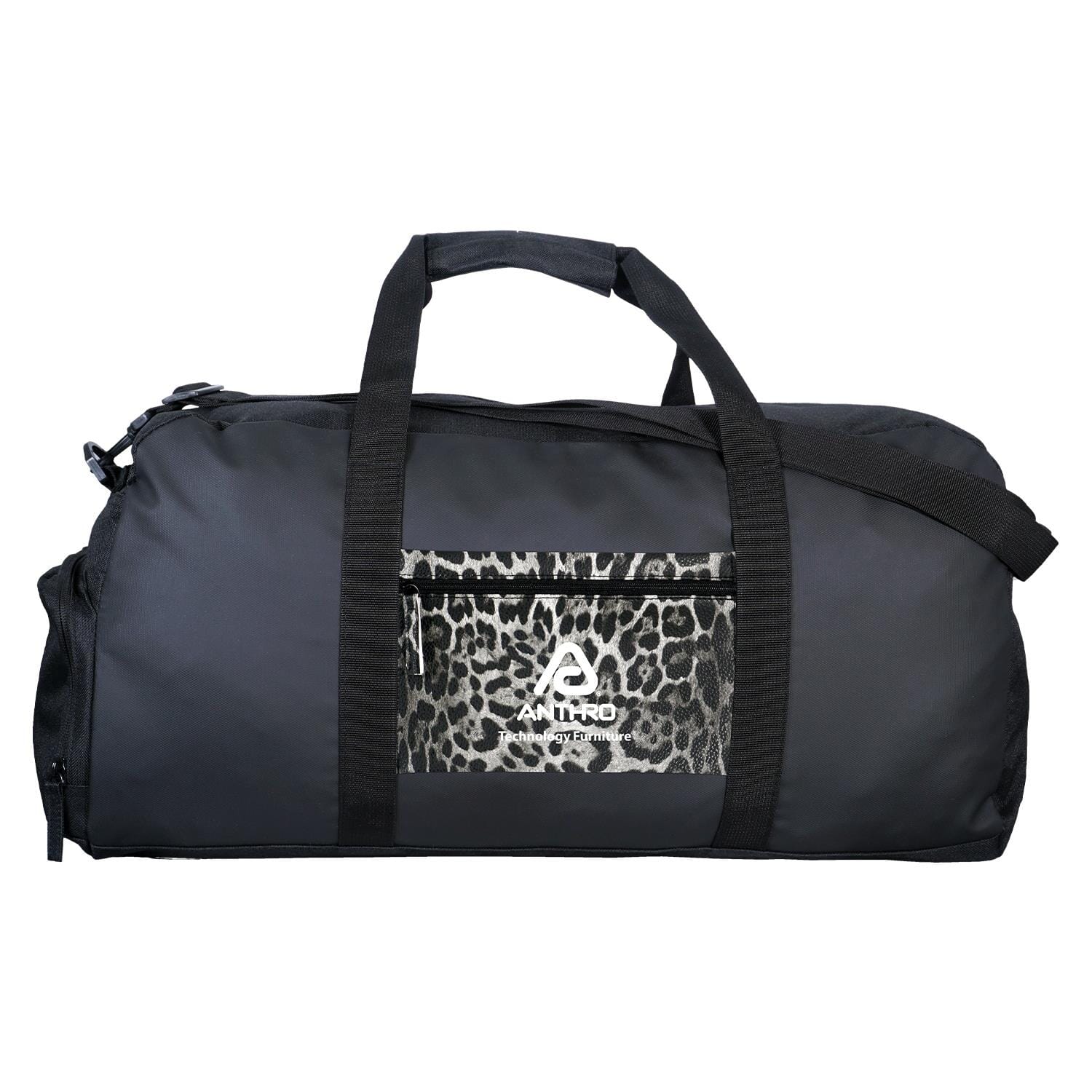 Leopard Pocket Duffle Bag