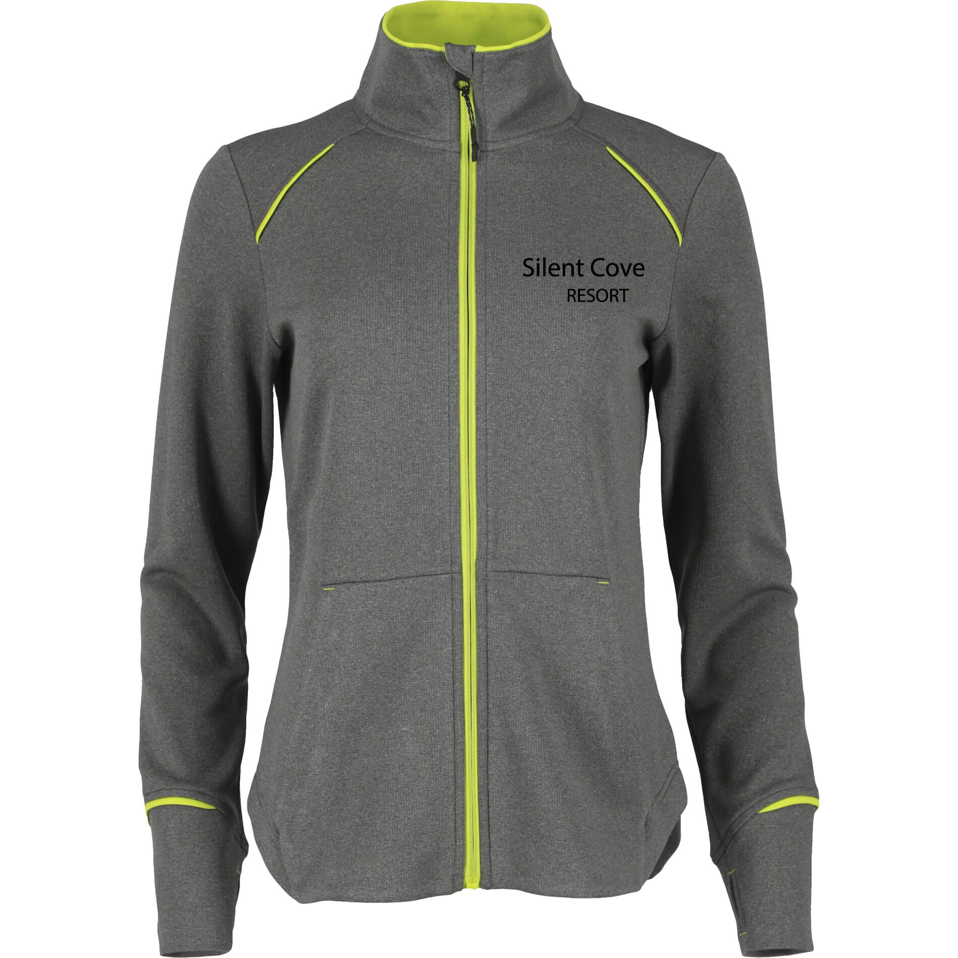 HI-LITER GREEN/HEATHER CHARCOAL