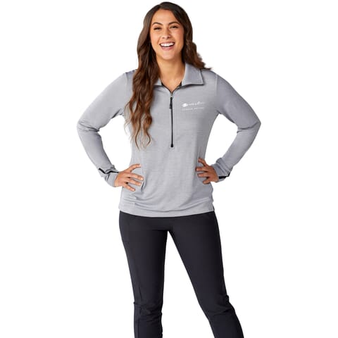 Ladies' Dege Eco Knit Half Zip