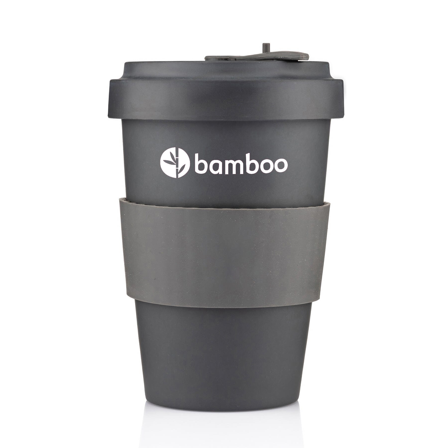 (24) GRAY 16 oz Earth Reusable Coffee Cup, FULL COLOR IMPRINT