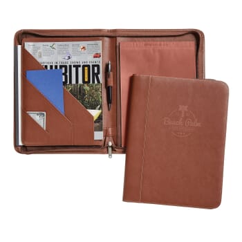 Madison Zippered Padfolio