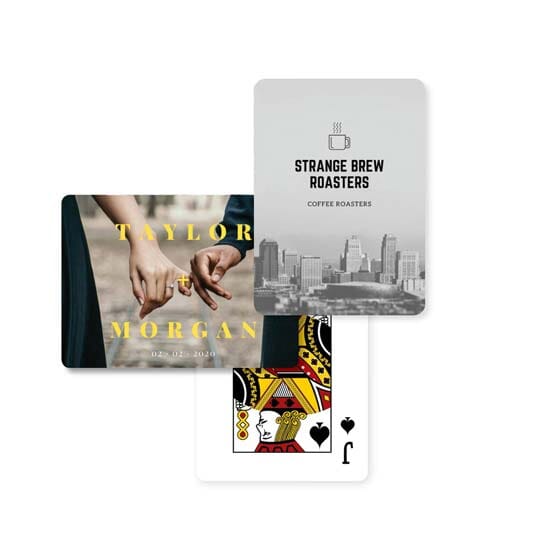 Custom Backs Playing Cards