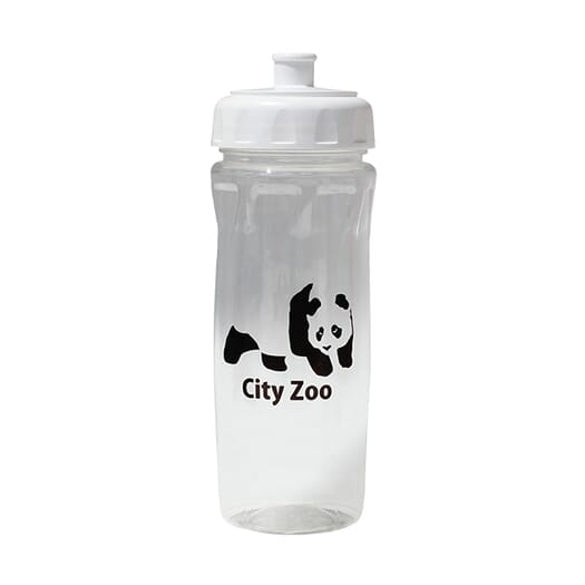 18 oz Poly-Saver PET Bottle with Push 'N Pull Cap