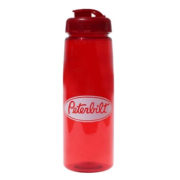 30 oz Poly-Saver PET Bottle with Flip Top Cap