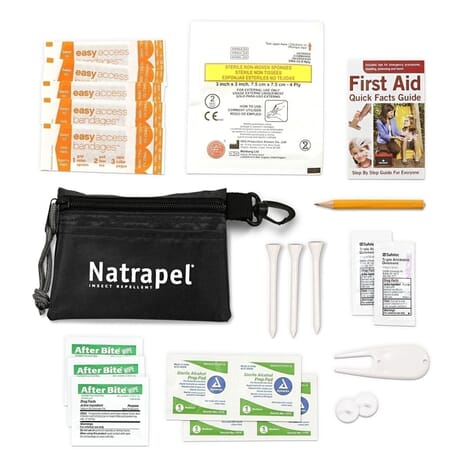 Classic golf first aid kit
