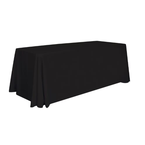 6 ft Stain-Resistant 4-Sided Table Throw (Unimprinted)