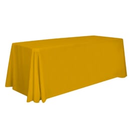 6 ft Stain-Resistant 4-Sided Table Throw (Unimprinted)