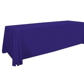 8 ft Stain-Resistant 4-Sided Table Throw (Unimprinted)