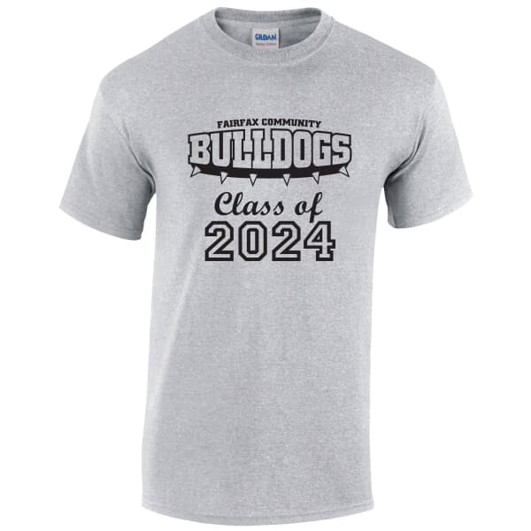 Graduation Gildan® Heavy Cotton™ T-Shirt - Stock Art