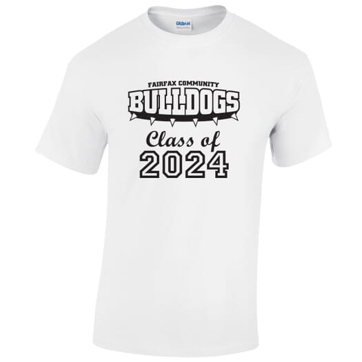 Graduation Gildan® Heavy Cotton™ T-Shirt - Stock Art