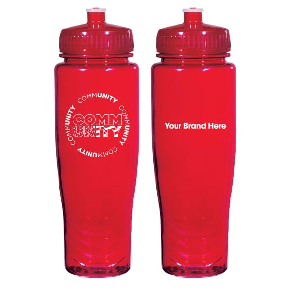 28 oz Poly-Clean™ Plastic Bottle - Community
