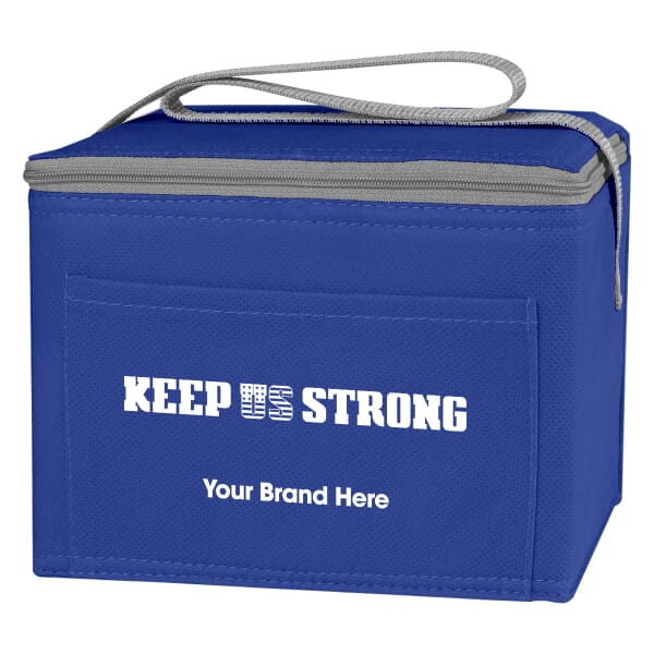 Non-Woven Six Pack Cooler Bag - Keep US Strong
