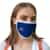 2 Ply Sublimated Polyester Face Mask - Adult and Youth