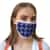 4 Ply Sublimated Polyester Face Mask - Adult and Youth