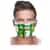 4 Ply Sublimated Polyester Face Mask - Adult and Youth
