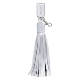 2-in-1 Charging Cables on Tassel Key Ring