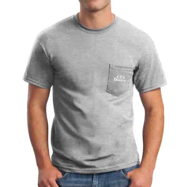 Gildan® Ultra Cotton® 100% Cotton T-Shirt with Pocket