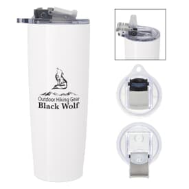 25 oz Pop 'n Sip Stainless Steel Tumbler