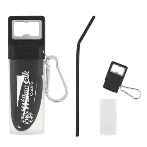 Pop and Sip Bottle Opener Straw Kit