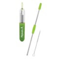 2-Piece Stainless Steel Straw Kit