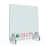 30"W x 36"H Health Guard Shield with Feet