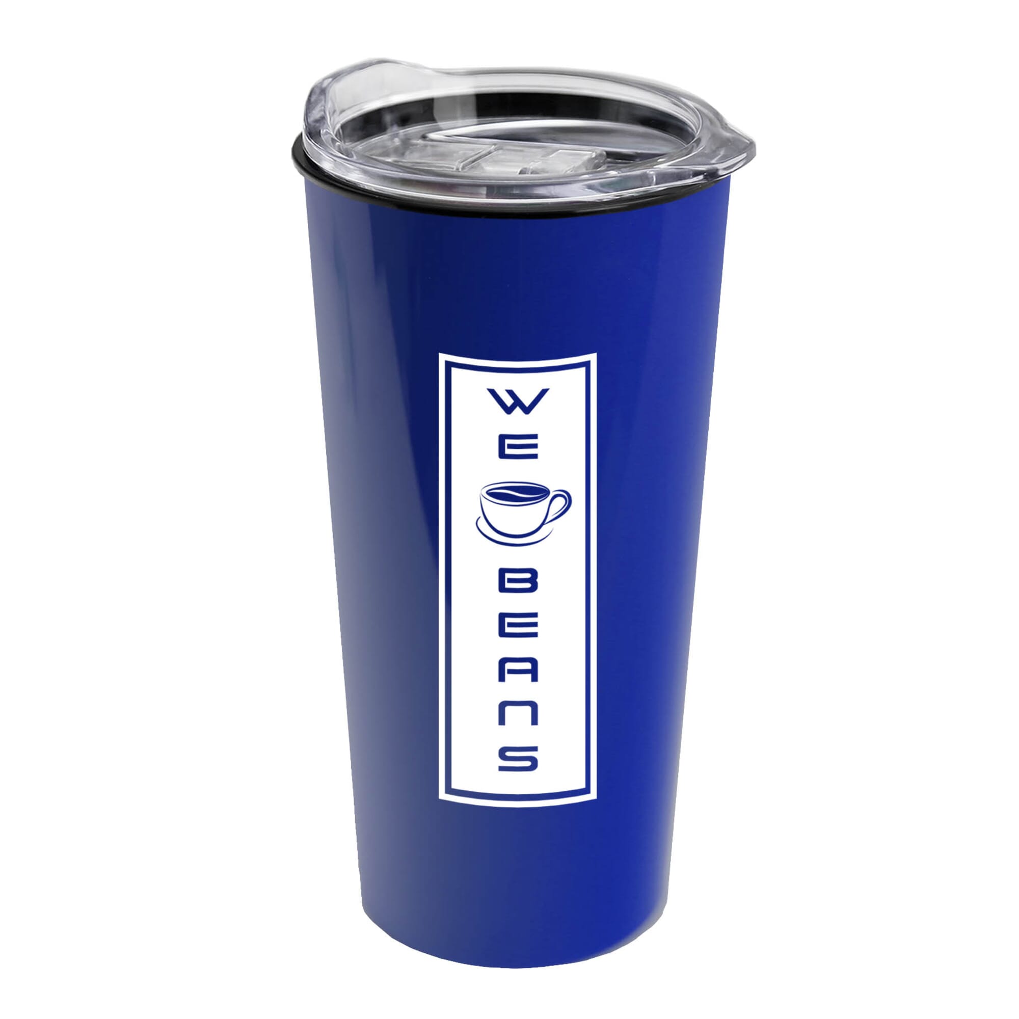 18 oz The Roadmaster Travel Tumbler with Clear Slide Lid