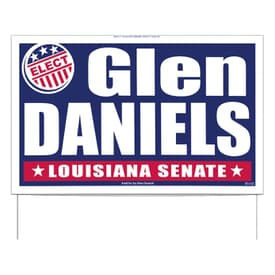 14 1/2&quot; x 23&quot; Double-Sided Yard Signs